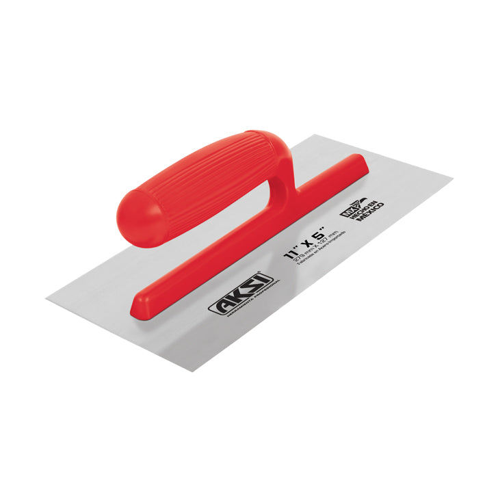 LLANA LISA MANGO PLASTICO 6 REMACHES AKSI