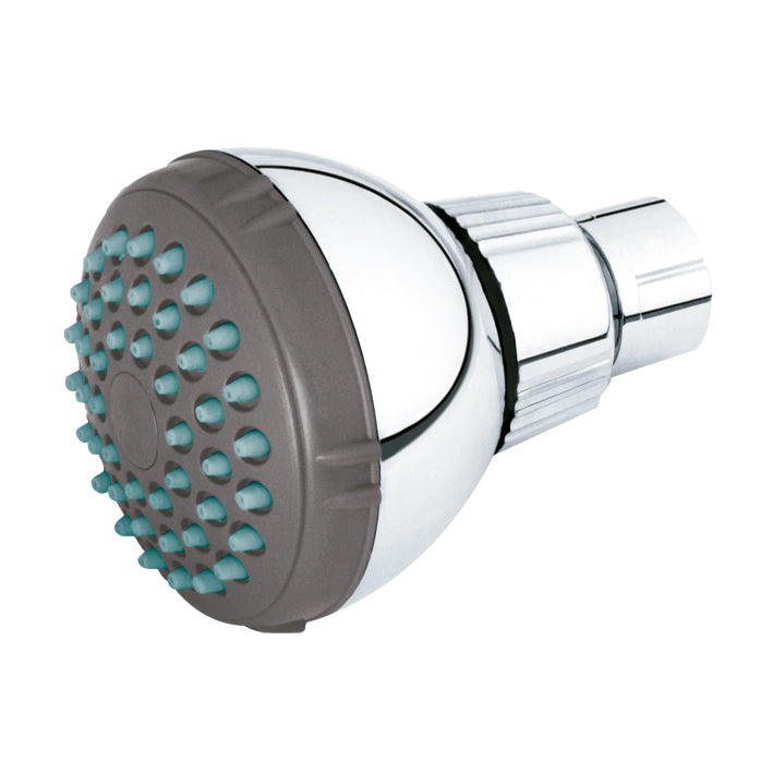 REGADERA ABS 2 1/2 ANTISARRO CROMADA AKSI
