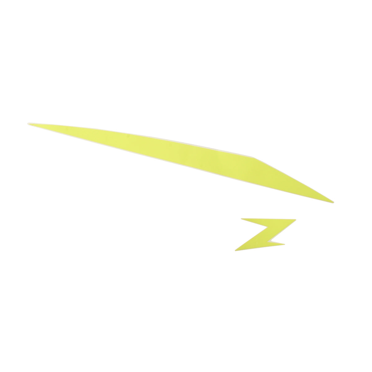 ETIQUETA CUBIERTA TANQUE IZQUIERDO AMARILLO - 150Z