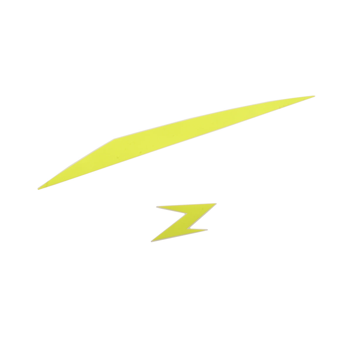 ETIQUETA CUBIERTA TANQUE DERECHA AMARILLO - 150Z