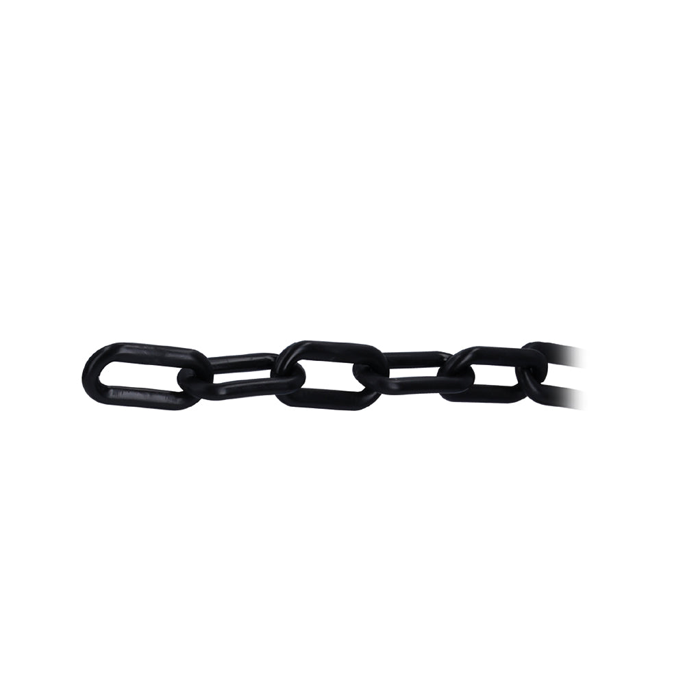 Cadena de plástico 8 mm, Negro. Carrete de 25 m