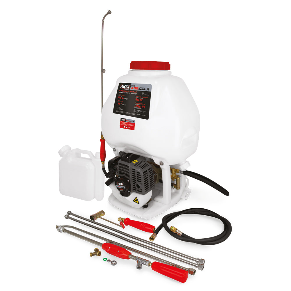 Fumigador gasolina 25cc, 25 l, Motor 2 tiempos - INDUSTRIAL