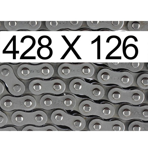 CADENA TRACCION 428x126L - 150SZ, 150Z, FT180, FT200, FT200 AM, FT250, RC150, RC150 GT, RT180, RT200 GP, 200Z