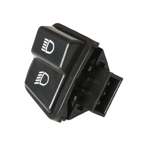 BOTON INTERRUPTOR DE LUZ BAJA - DS125, DS150, DS150 NARANJA, DS150 NEGRO, GS150, GS150 LED, GS150 LED ELITE, GSC175, GTS175, GTS175 LED, X150, XS150, XS150 NEGRO, DS150G, AT125RT