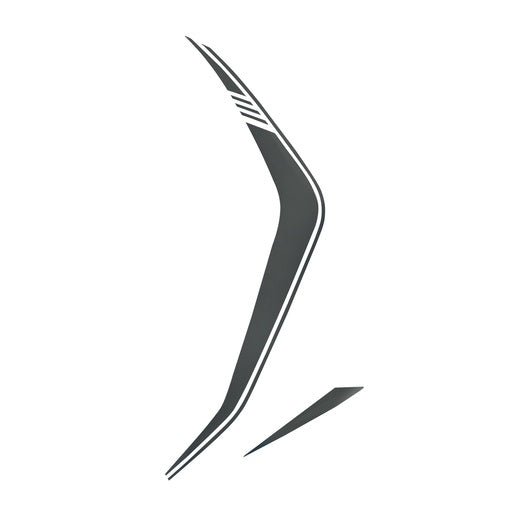 JUEGO ETIQUETAS CUBIERTA INF IZQ AZUL - AT125RT