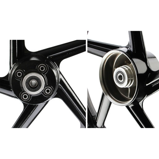 RIN TRAS NEGRO FILO BLANCO - FT150GTS, FT150GTSII