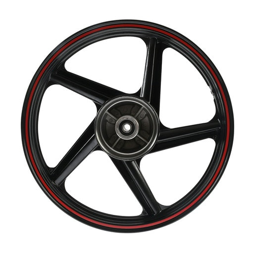 RIN TRAS NEGRO FILO ROJO - DT150S, FT250TS