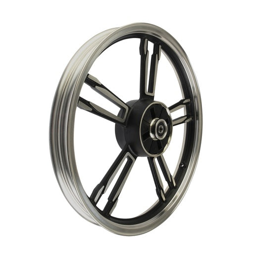 RIN TRAS NEGRO PLATA - AT125RT