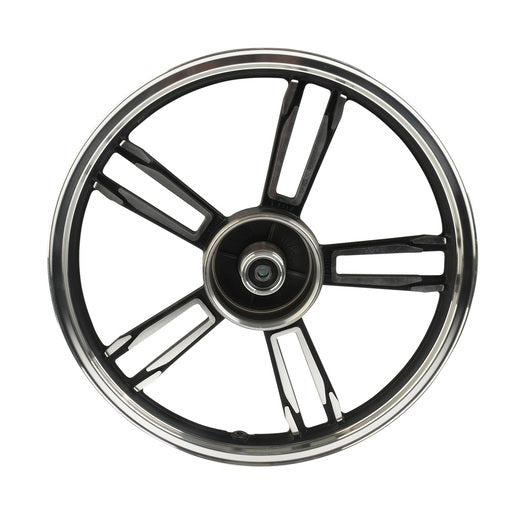 RIN TRAS NEGRO PLATA - AT125RT