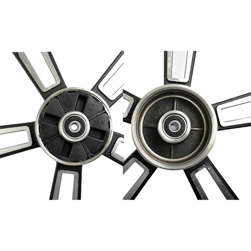 RIN TRAS NEGRO PLATA - AT125RT