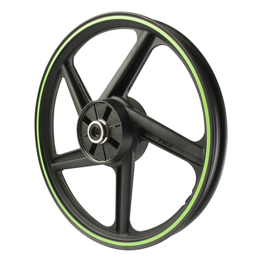 RIN TRAS NEGRO FILO VERDE - FT150TS