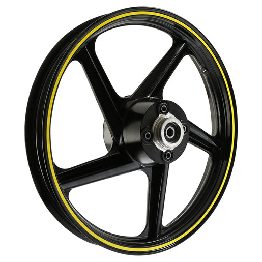 RIN TRAS NEGRO FILO AMARILLO - FT150GTSIII