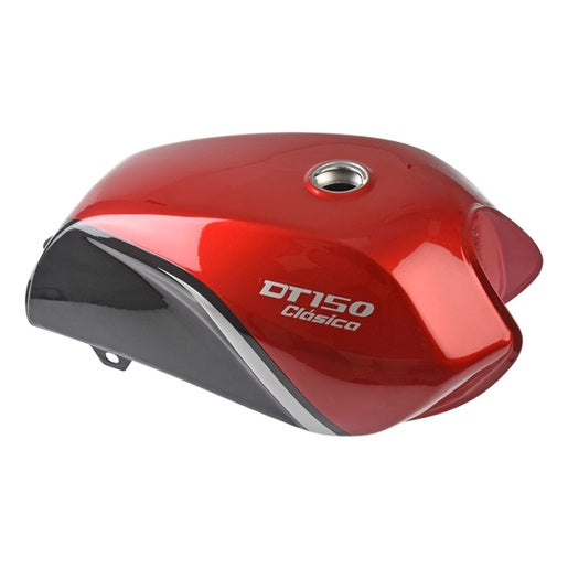 TANQUE COMBUSTIBLE NEGRO ROJO - DT150 CLASICA