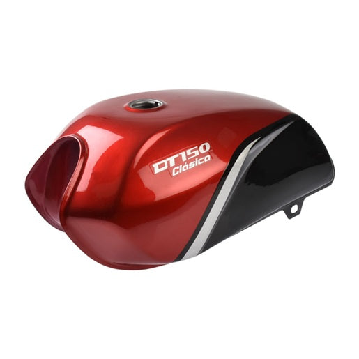 TANQUE COMBUSTIBLE NEGRO ROJO - DT150 CLASICA