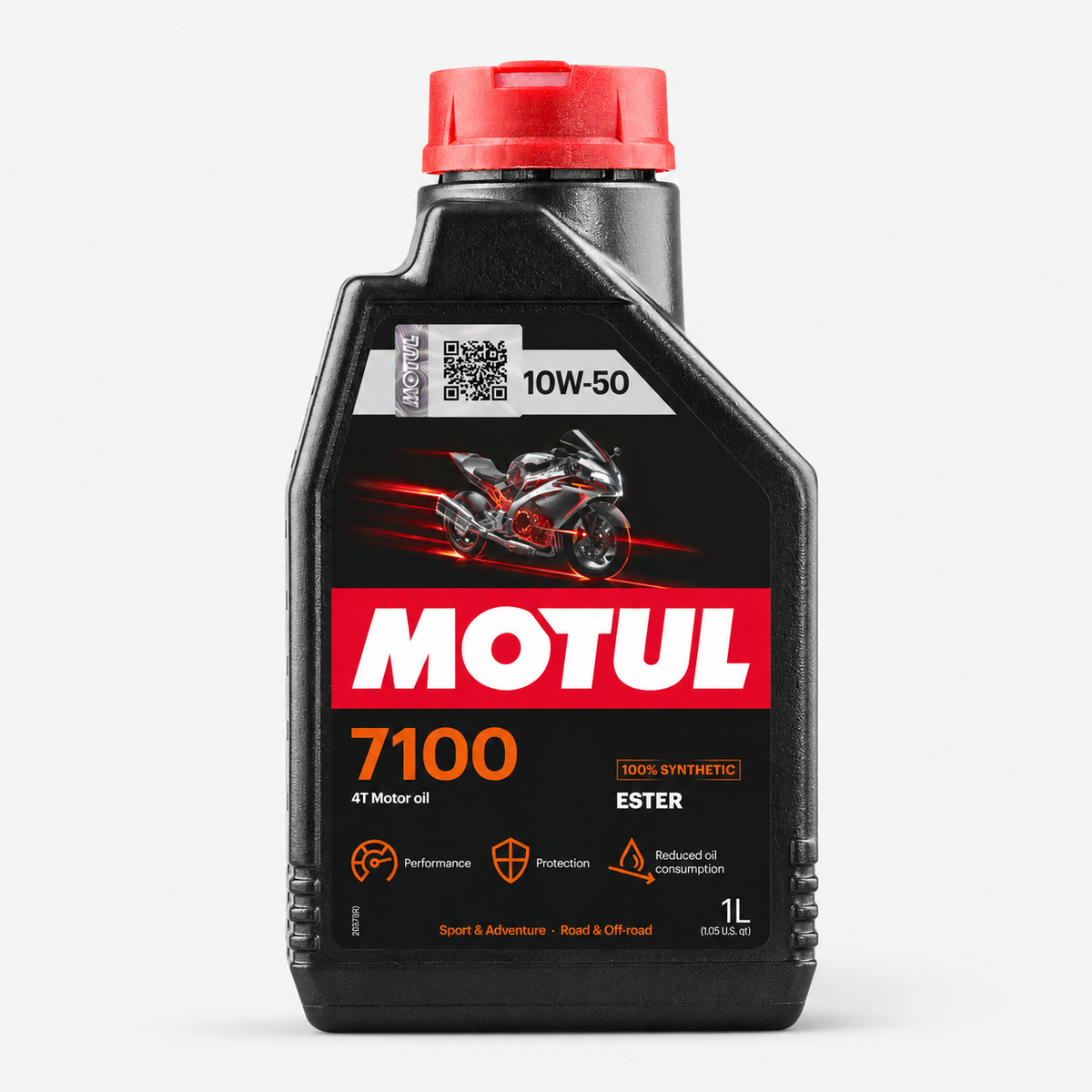 Aceite Motul 7100 4T SAE 10W-50, 1 L