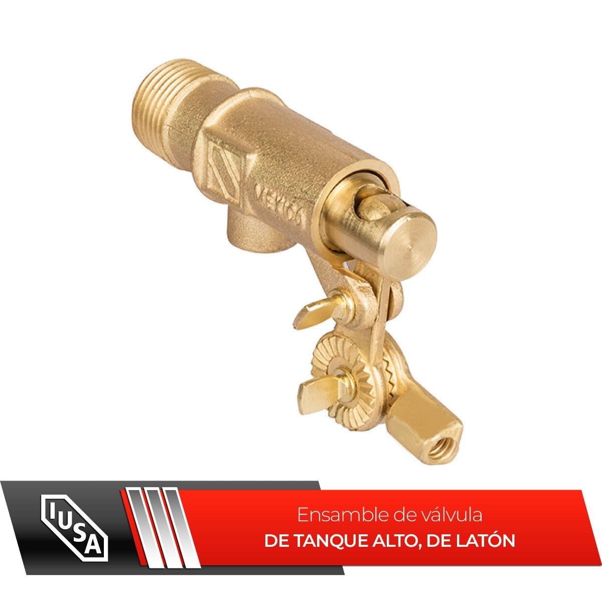 Válvula de tanque alto de latón IUSA