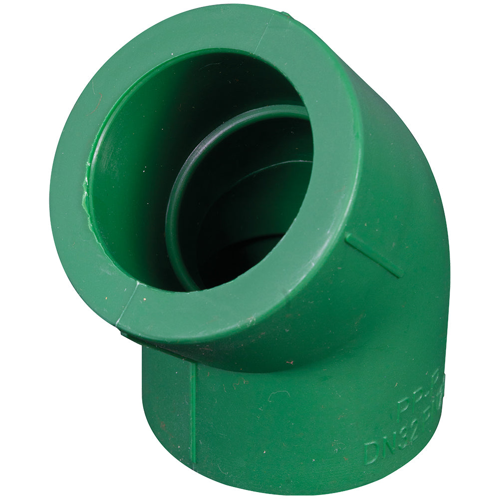 Codo de 45° de PPR IUSAPLUS IUSA