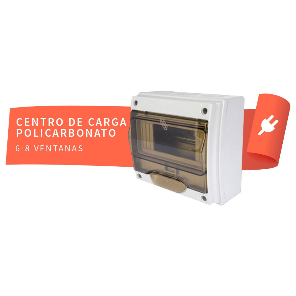 Centro de carga de policarbonato, 6-8 ventanas IUSA