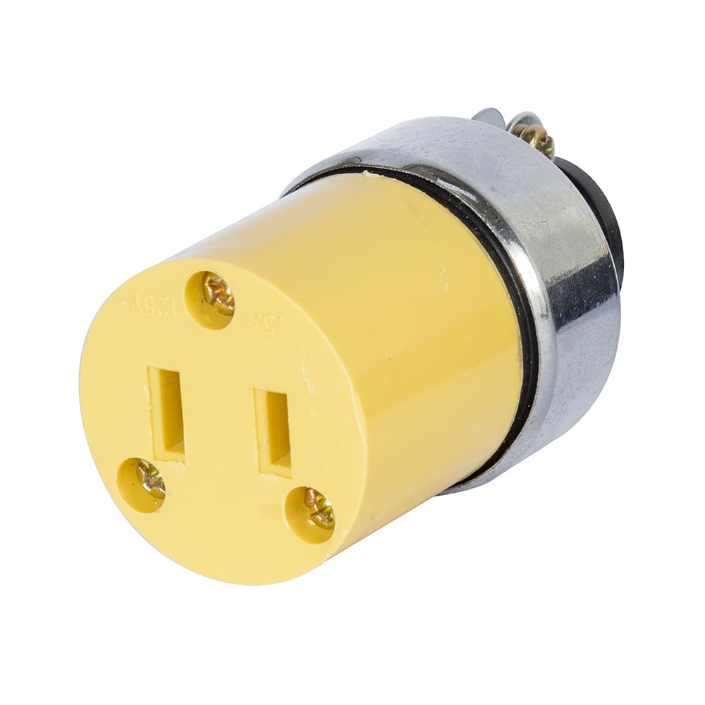 Contacto blindado sencillo, 15 a, 125 v, iusa
