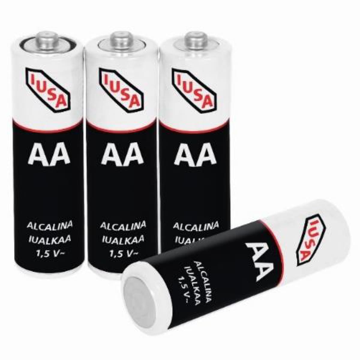 Pilas alcalinas aa iusa 4 piezas