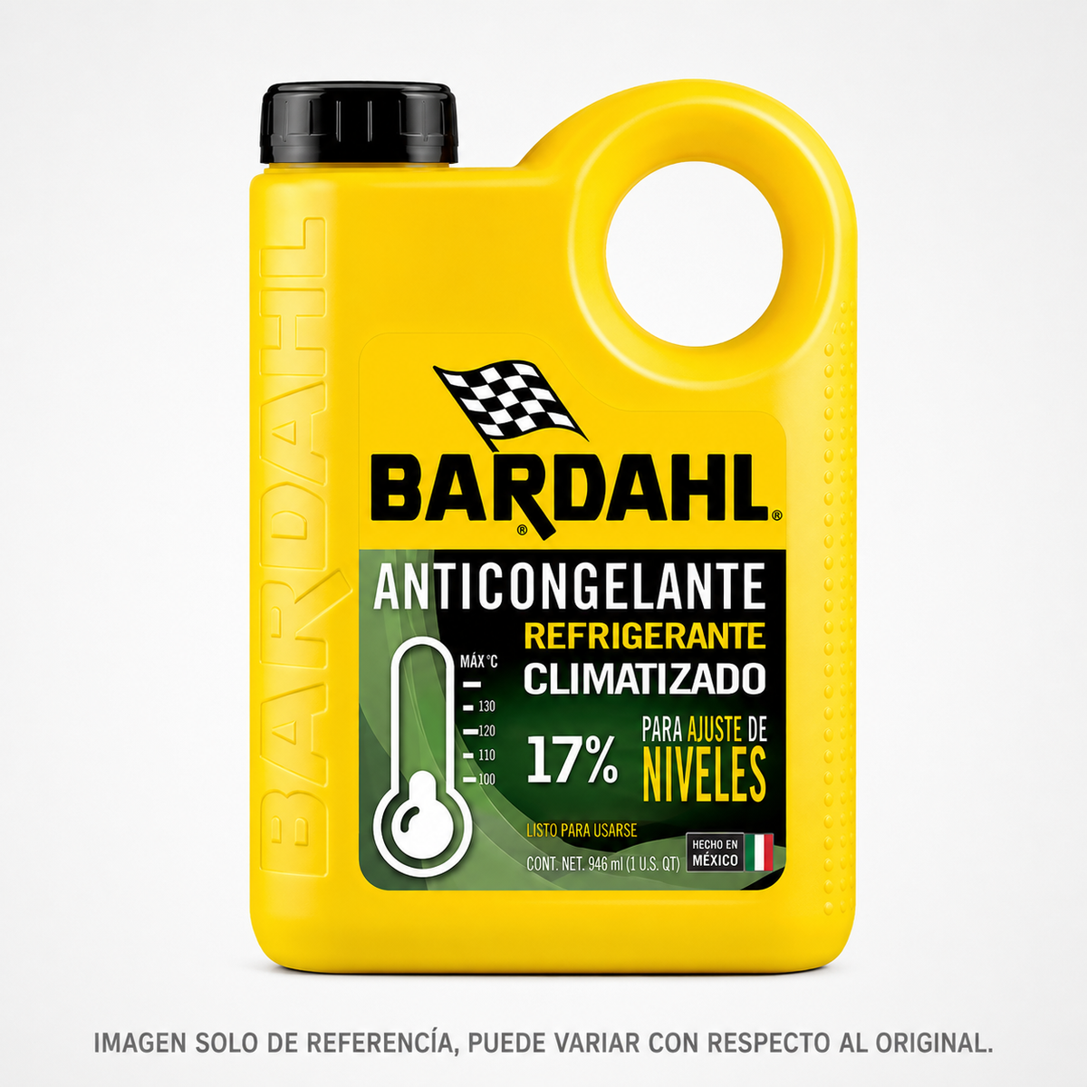 Anticongelante refrigerante Bardahl climatizado, 946 ml