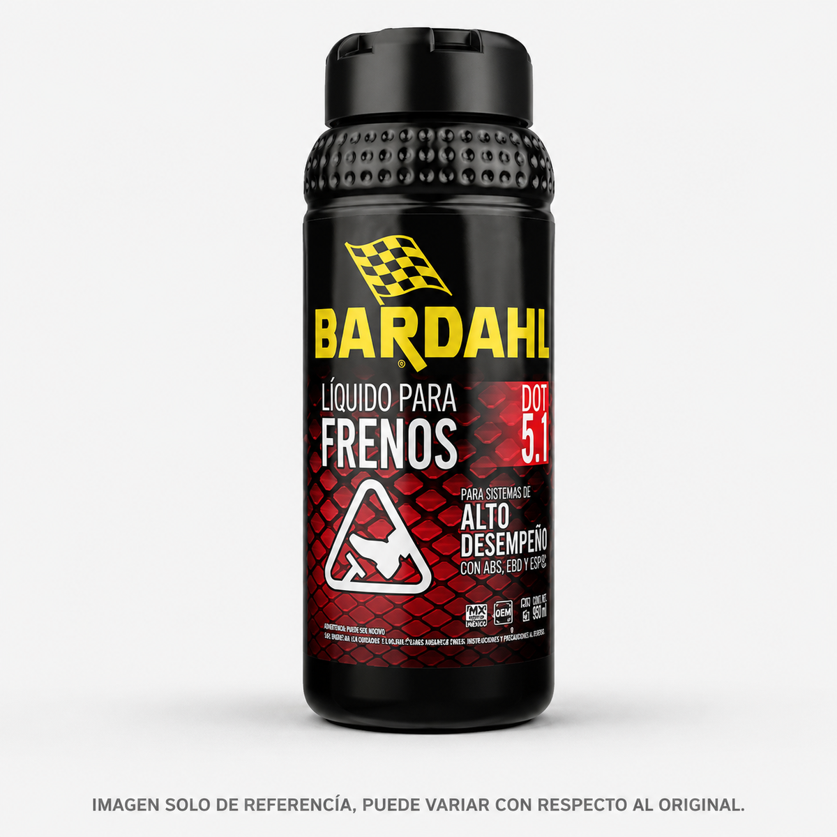 Líquido para frenos Bardahl DOT 5.1, 350 ml