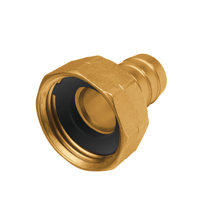 Conexion HEMBRA de laton de 1/2" AKSI
