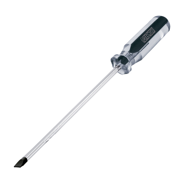 Desarmador plano punta cabinet 1/4" x 10" - AK AKSI