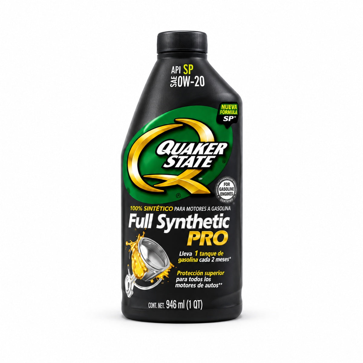 Aceite Quaker State Full Synthetic Pro SAE 0W-20