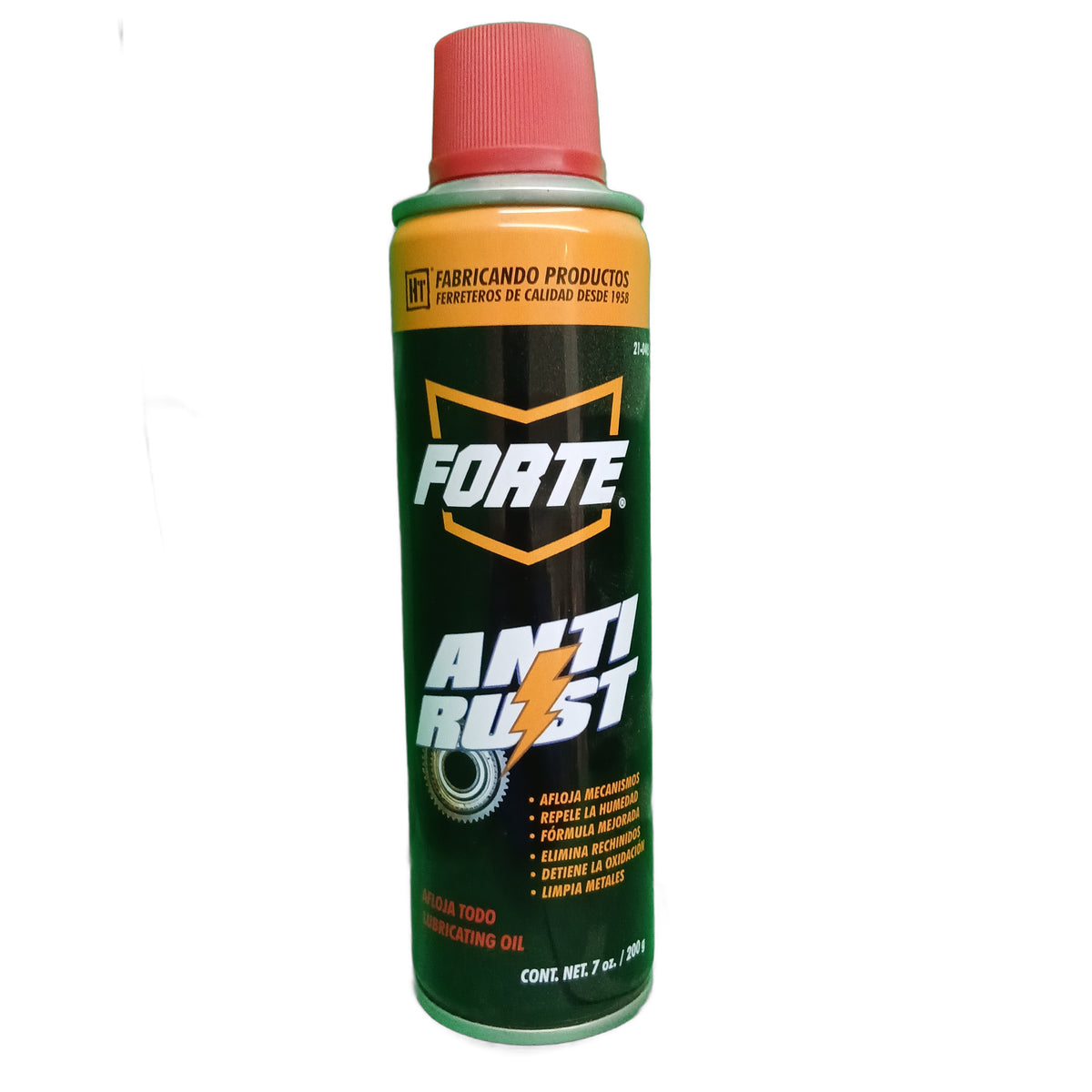 AFLOJATODO ANTIOXIDANTE 7 oz 200GRS ANTI RUST HT FORTE Hecort