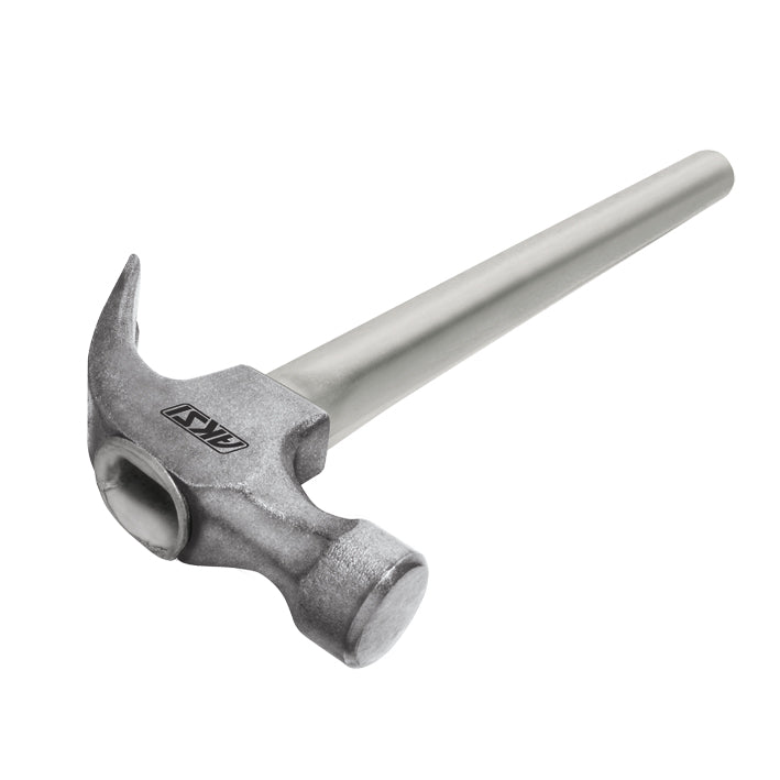 Martillo mango tubular uña curva 16 Oz. AKSI