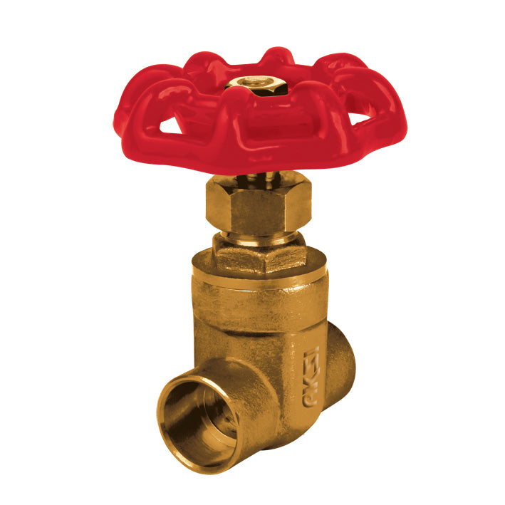 Llave de compuerta soldable 3/4" AKSI