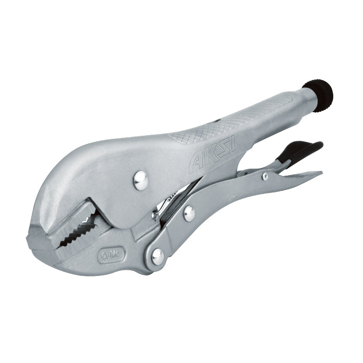 Pinza de presion uña recta 10" AKSI