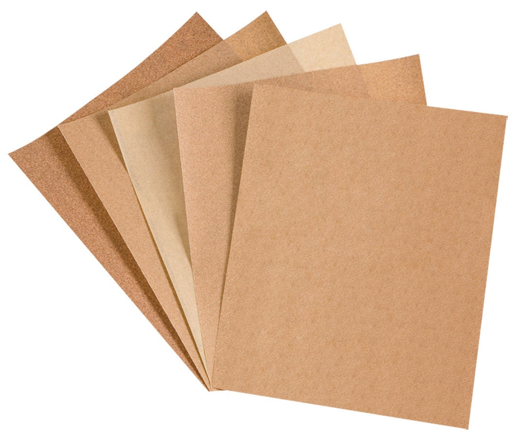 Lija para madera papel cabinet grano 36 caja 25 pzs. AKSI