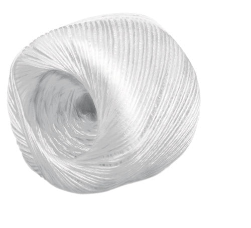 Rafia color blanco en bobina de 1 kg AKSI
