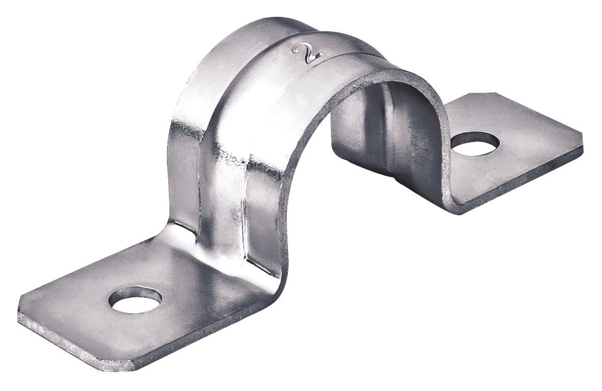 Abrazadera para tubo tipo omega 3/8" AKSI