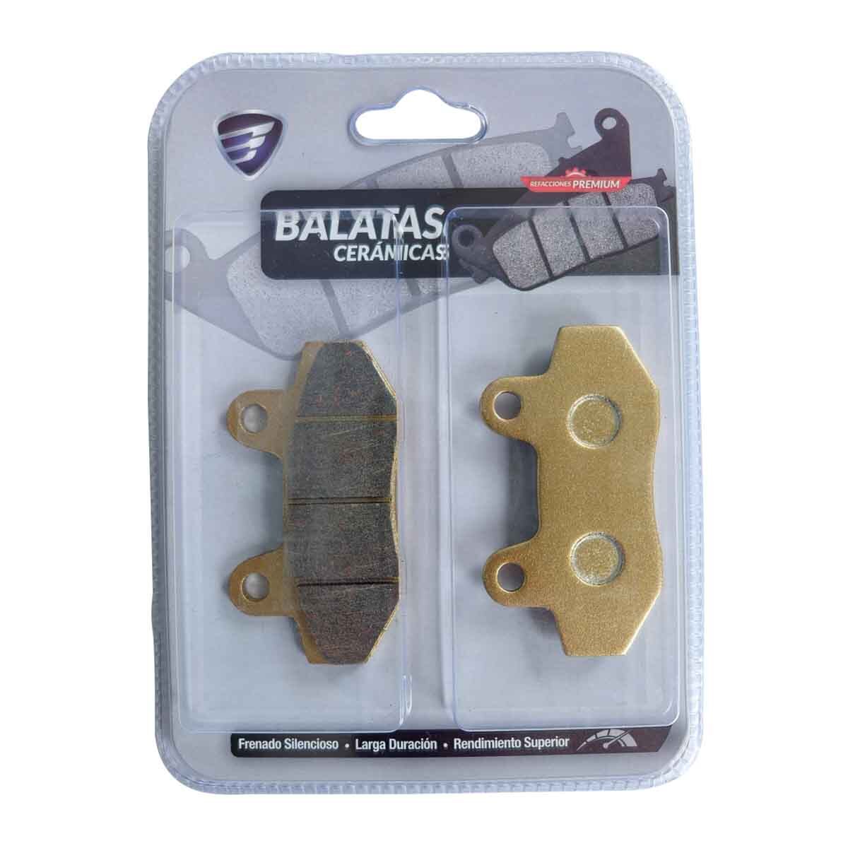 Balatas de freno delantero ITALIKA F14020829