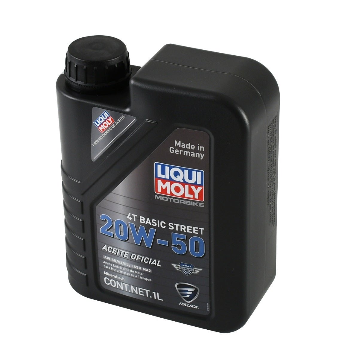 ACEITE LIQUI MOLY - ITK 4T 20W - 50 CJ 18L - FERRETERÍA WITZI