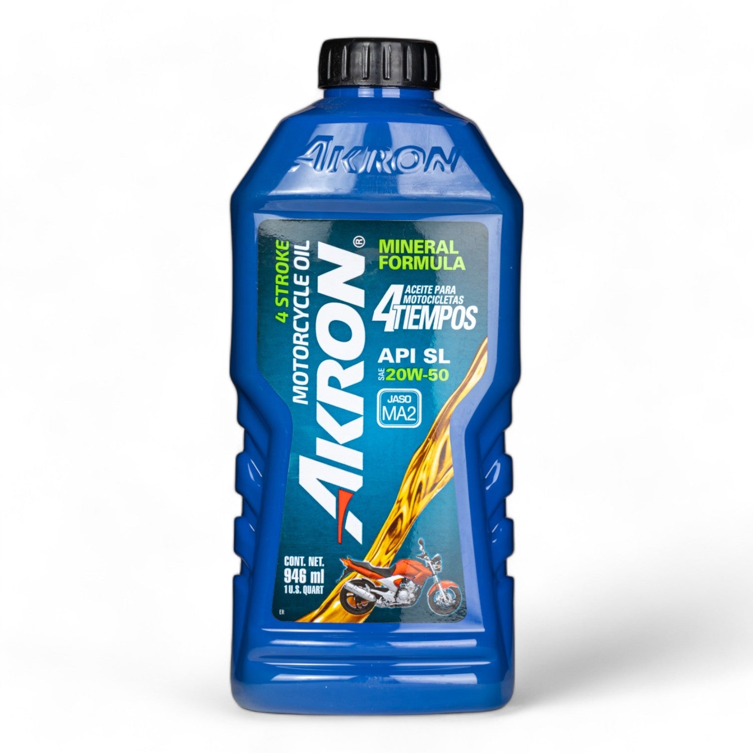 Aceite Para Motocicleta 4t, Akron - FERRETERÍA WITZI