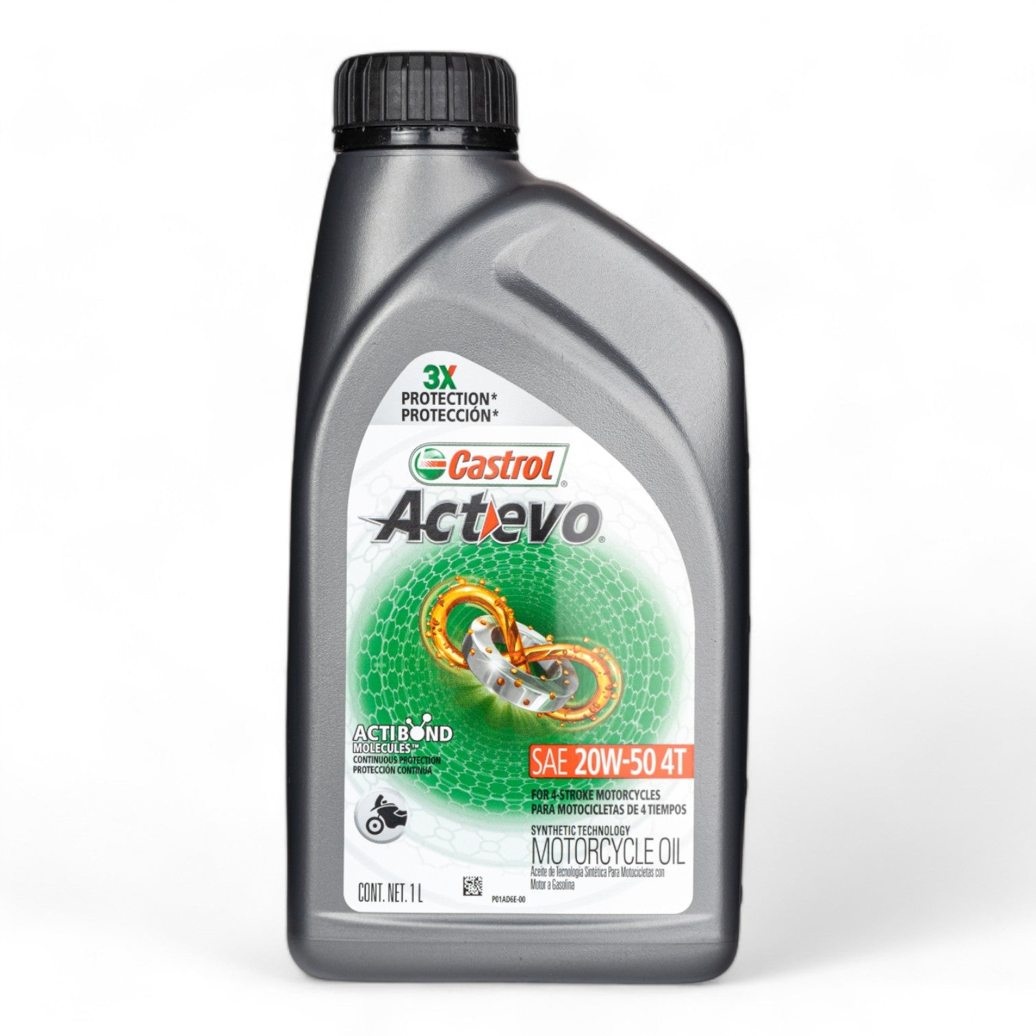 Aceite para motos, Actevo 4t, Castrol - FERRETERÍA WITZI