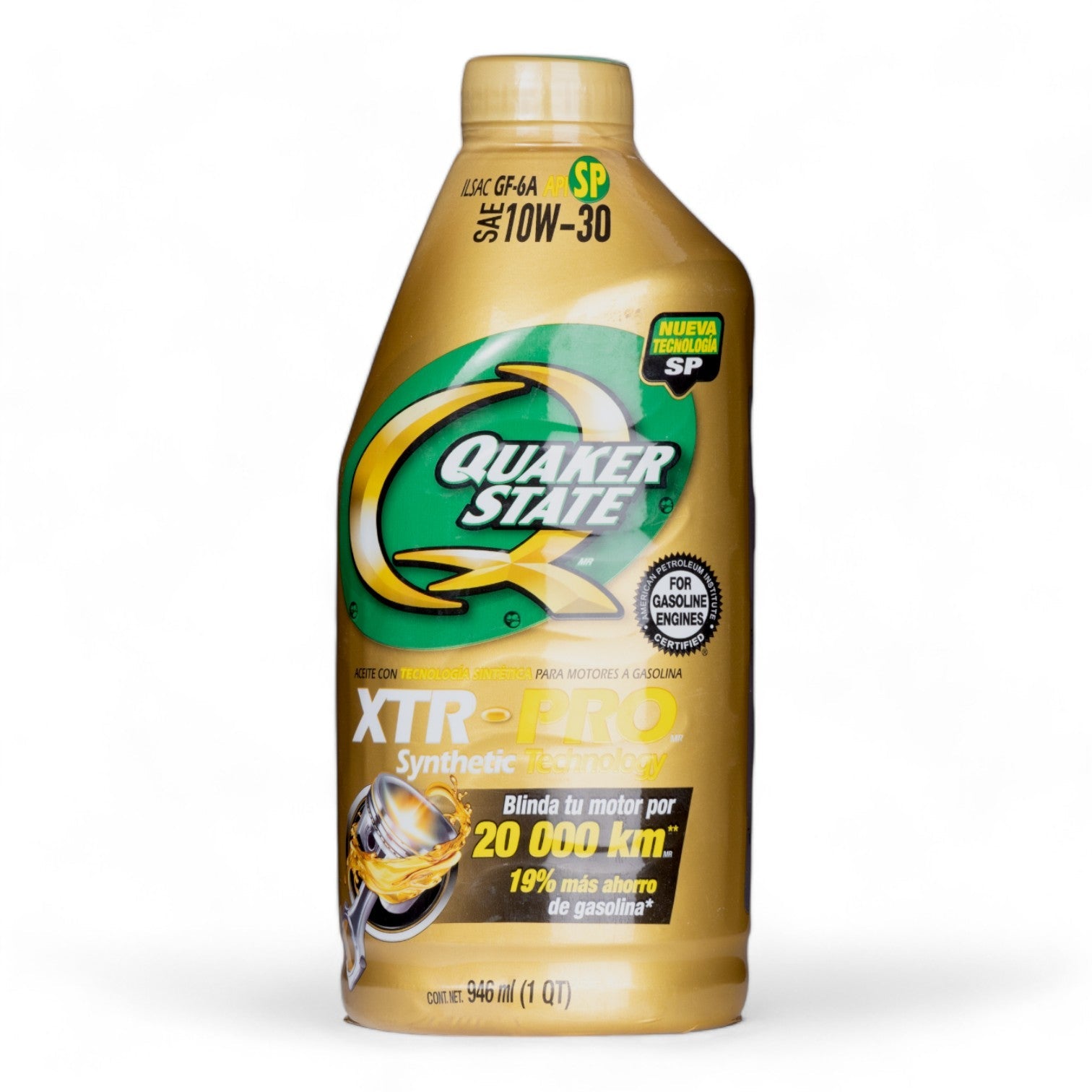 ACEITE QUAKER STATE XTR-PRO SAE 10W-30 (946ML) - FERRETERÍA WITZI