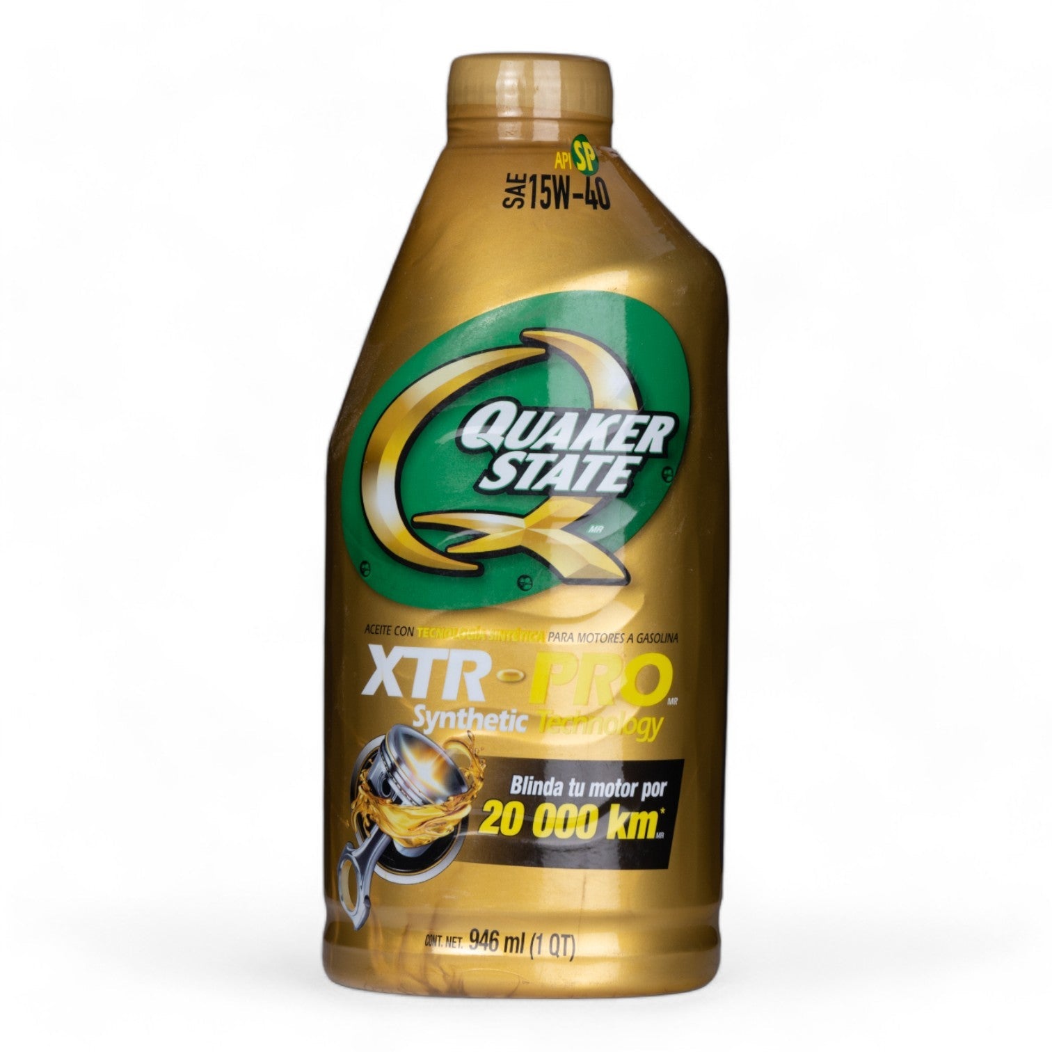 ACEITE QUAKER STATE XTR-PRO SAE 15W-40 (946ML) - FERRETERÍA WITZI