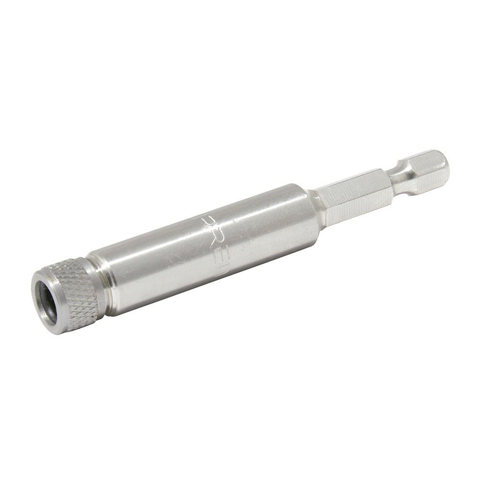 Adaptador con tuerca de retención para puntas hexágono de 1/4", 2-31/32" Urrea - FERRETERÍA WITZI