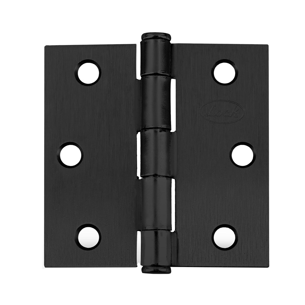 Bisagra cuadrada perno suelto de acero negro 3" x 3" Lock - FERRETERÍA WITZI