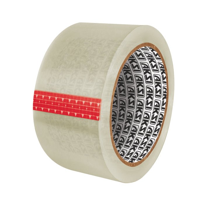 Cinta de empaque transparente Aksi - FERRETERÍA WITZI