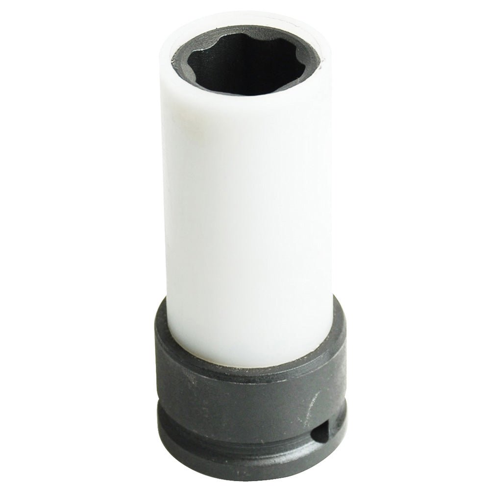 Dado de impacto largo métrico cuadro de 3/4", con protección Nylamid, 22 mm Urrea - FERRETERÍA WITZI