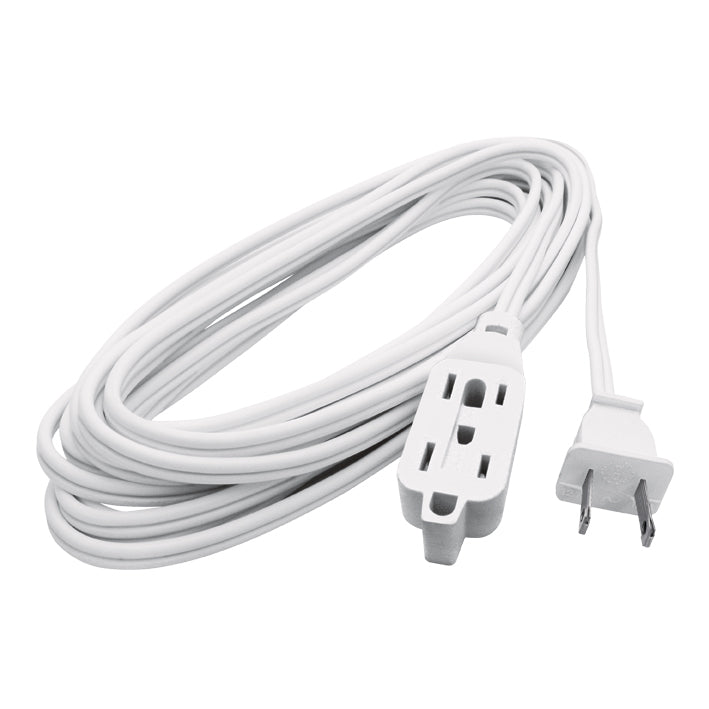 Extensión eléctrica doméstica blanca 2MT, AKSI - FERRETERÍA WITZI