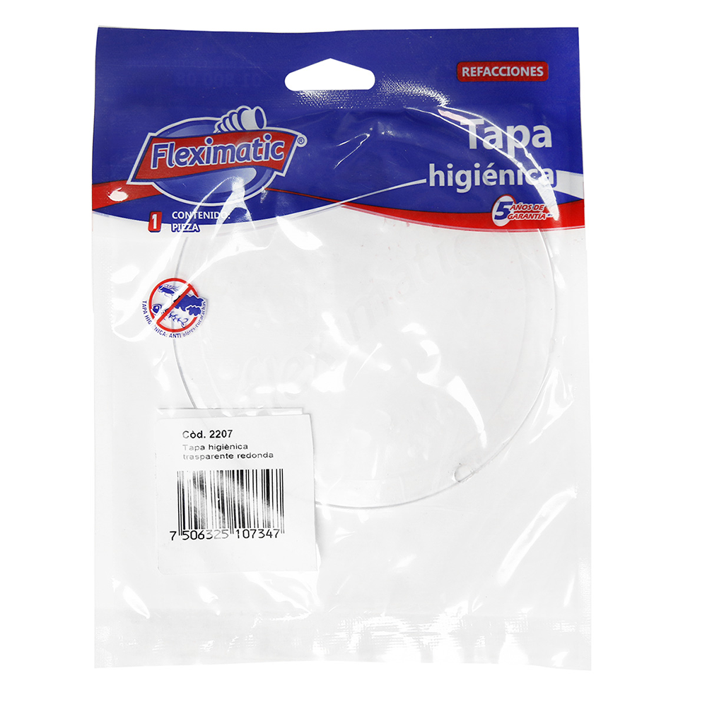 Tapa Higiénica Transparente FLEXIMATIC 2207 — modelo 2207 — detalle 3