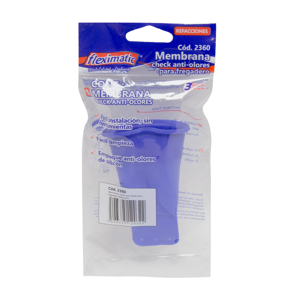 Membrana check anti-olores para fregadero FLEXIMATIC 2360 — modelo 2360 — detalle 3