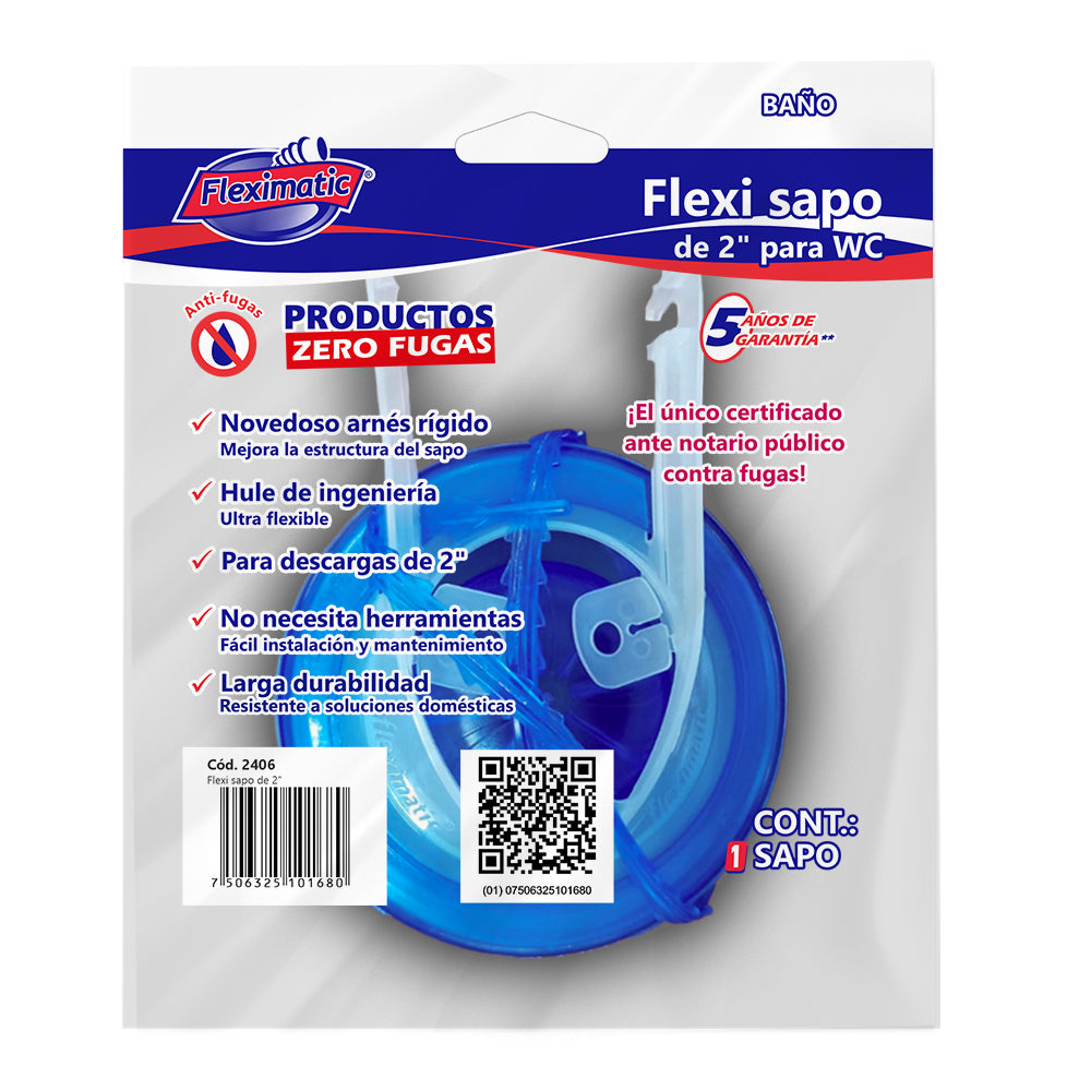 Flexi-Sapo Zero Fugas para Descargas de 2" FLEXIMATIC 2406 — modelo 2406 — detalle 3